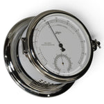 Schatz Royal precisie haar hygrometer met thermometer functie in chroom behuizing 483HT