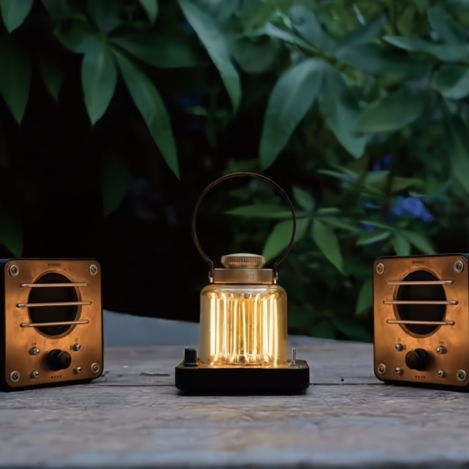 Studio Maritime sfeerfoto van een BAREBONES_Block-Tower-Lantern