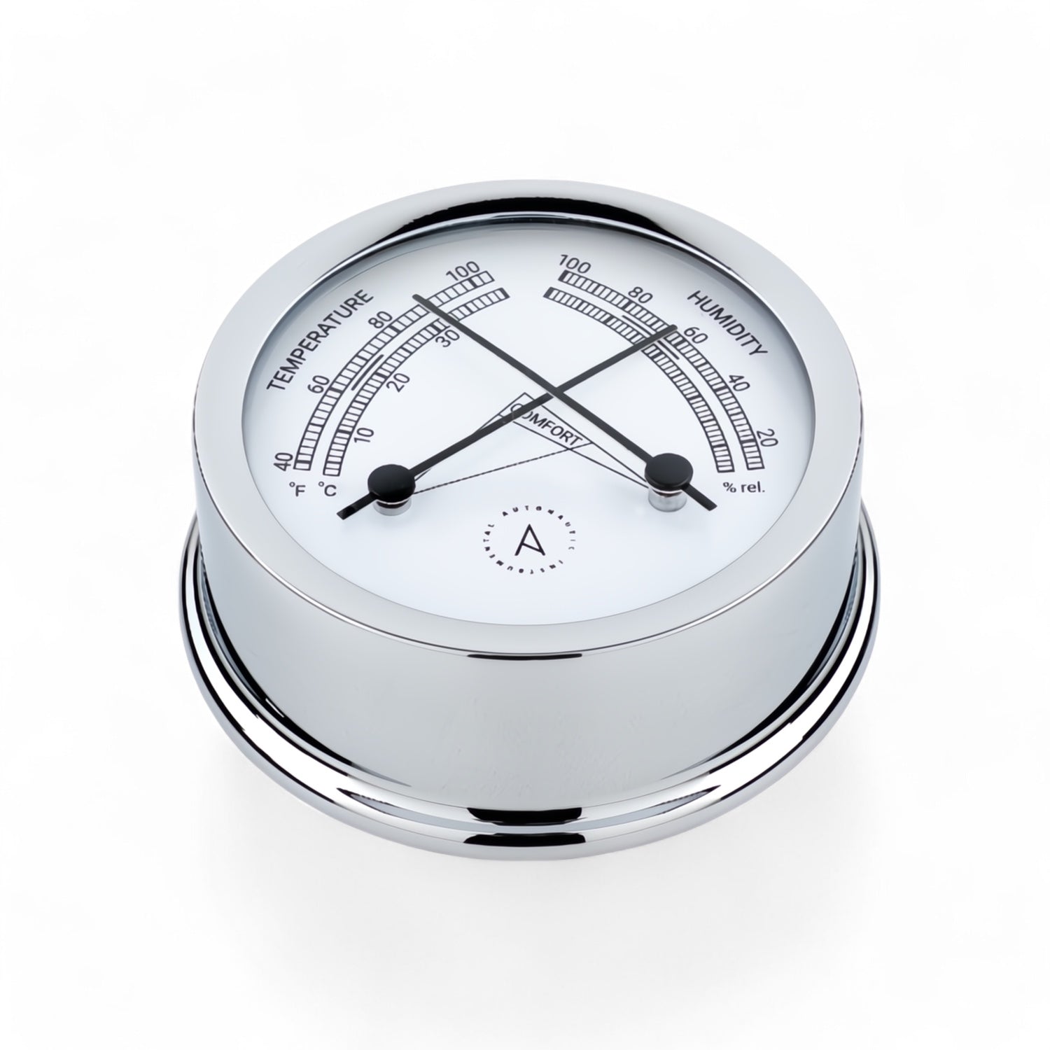 Autonautic Atlantic 95 comfortmeter - met comfort zone, eenvoudige montage (95 x 35 mm)
