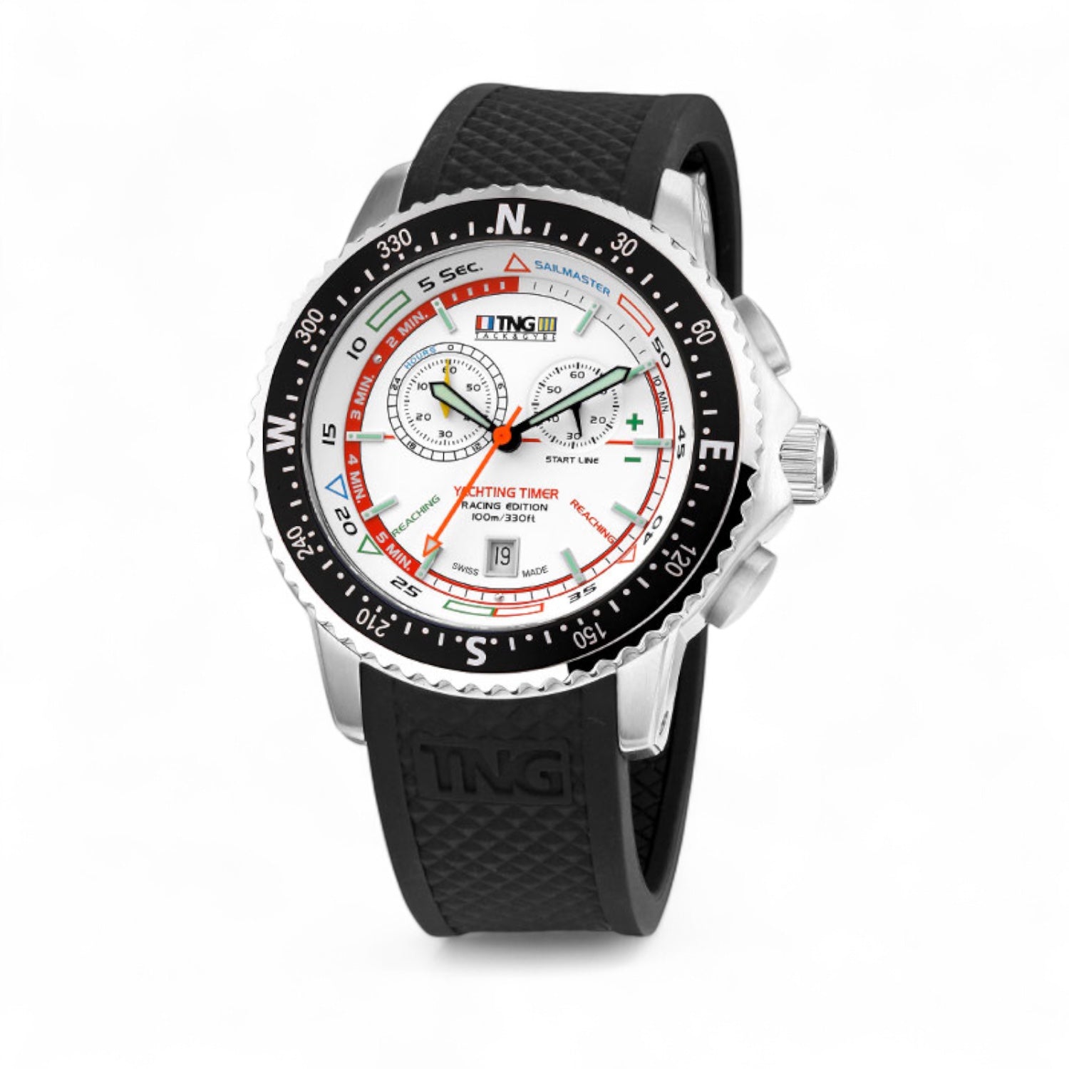 TNG Sailmaster TPU strap black topring black 10121C