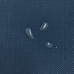 Textiel detail waterproof navy met druppel