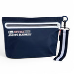 Toilettas Thalassa 5L - waterdicht in kleur navy met wit