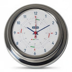 VION A100C scheepsklok met quick-lock montage en radio-silence en blauw/rode wijzers