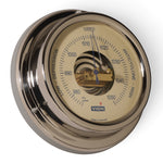 VION A104B barometer 127 mm – open wijzerplaat, ivoor, gepolijst rvs