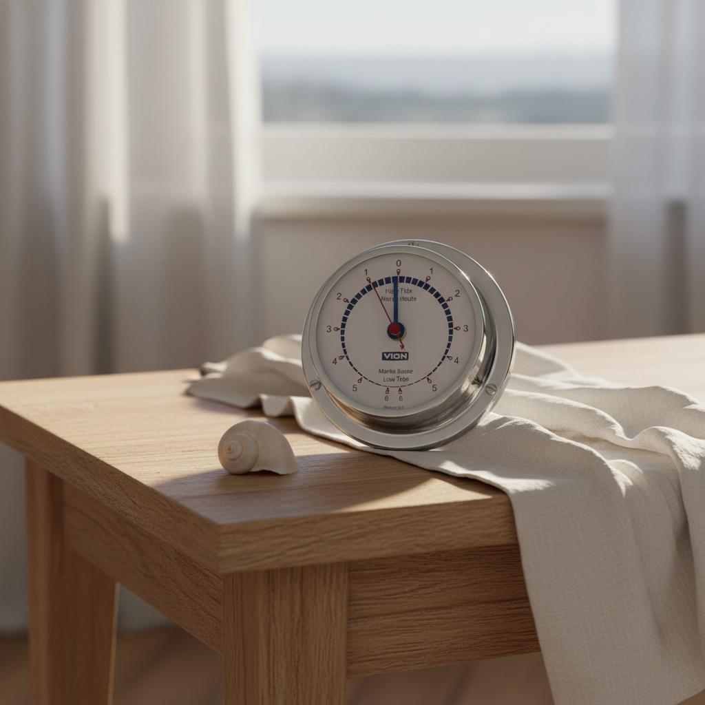 VION tide indicator op een tafel