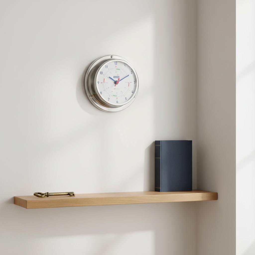 Vion klok aan de muur