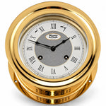 Weems & Plath Anniversary mechanische scheepsklok 178 mm – messing, Romeinse cijfers
