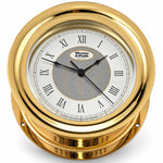 Weems & Plath Anniversary scheepsklok 178 mm – messing, Romeinse cijfers