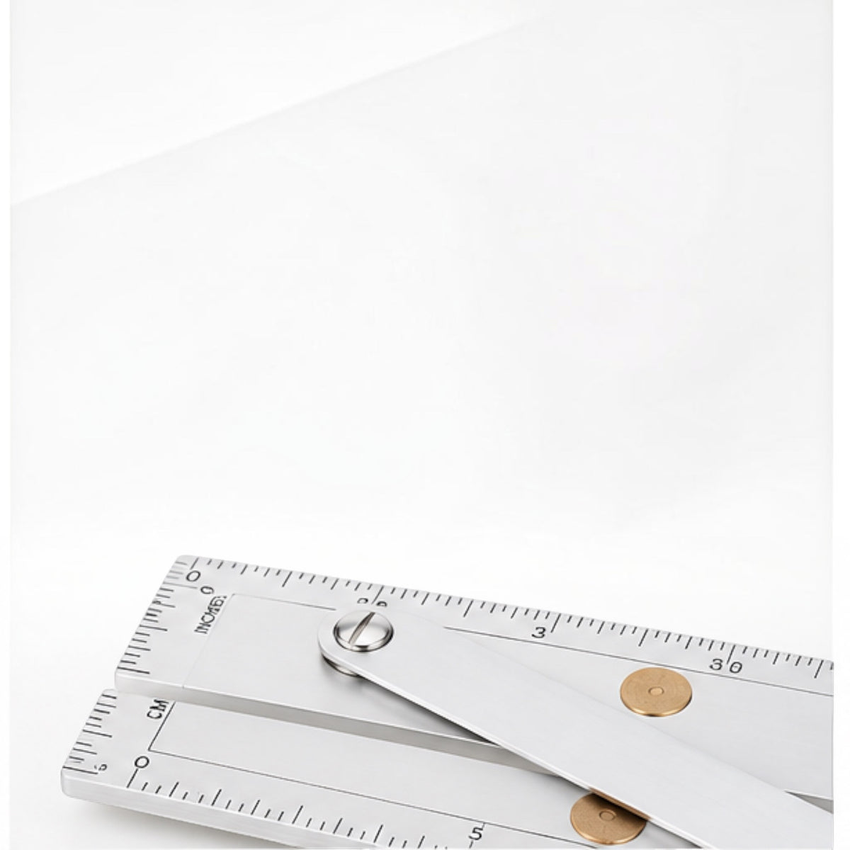 Weems_plath_12_inch_brushed_aluminium_arms_parallel_rule_140_close_up_top_left