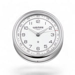 Wempe Pilot Scheepsklok 100 x 35 mm - roestvrijstaal met witte wijzerplaat, LumiNova, quartz uurwerk