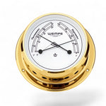 Wempe Skiff comfortmeter 110 x 42 mm - messing compacte thermometer en hygrometer