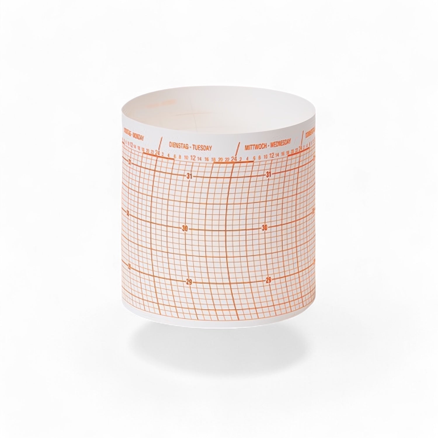 Wempe Drum barograaf diagram papier 52 sheets