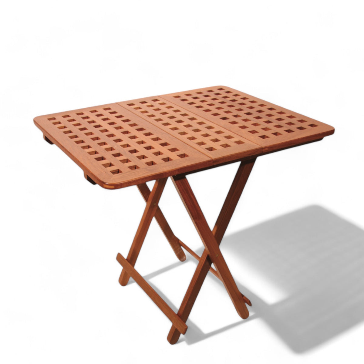 klaptafel Southampton teak ongeolied - inklapbaar, blokrooster met tussenstuk