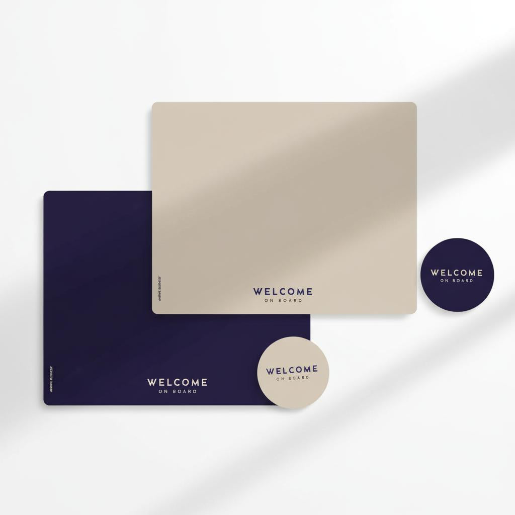 Marine Business Welcome On Board Placemats & Coasters Set 6+6